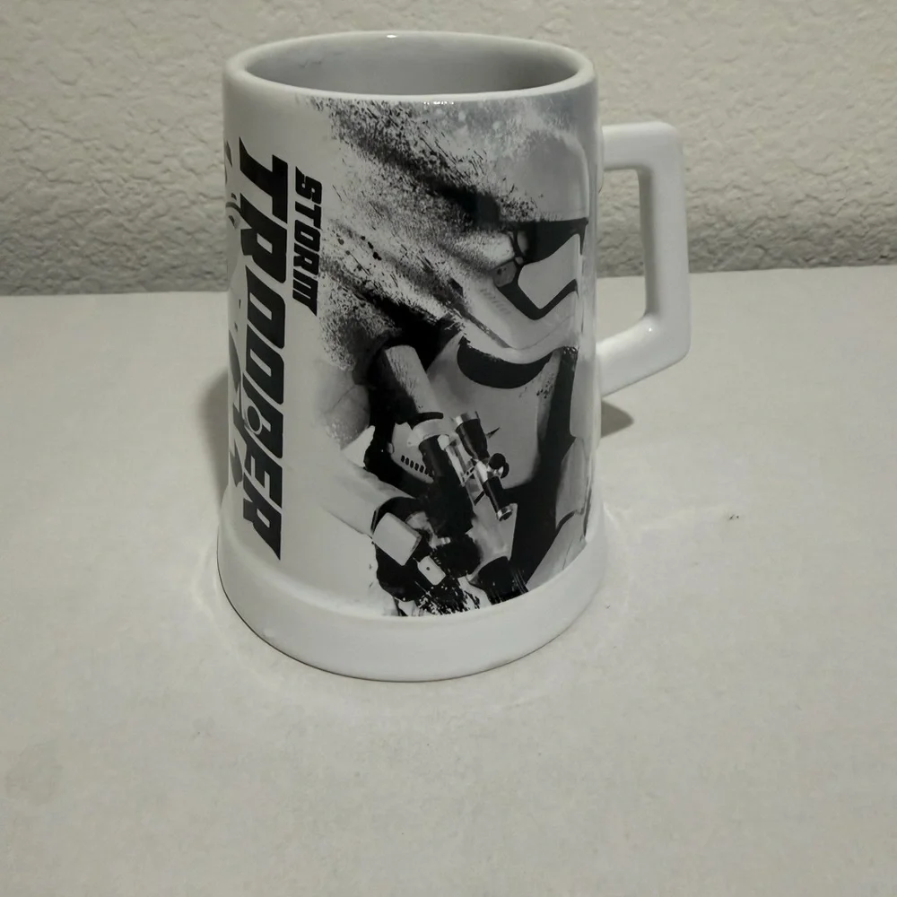 Disney Store Exclusive Star Wars Storm Trooper White Coffee Mug Tea‎ Cup  #A116